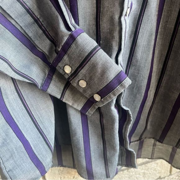 Vintage Ely Cattleman Western Pearl Snap button down - Picture 11 of 11